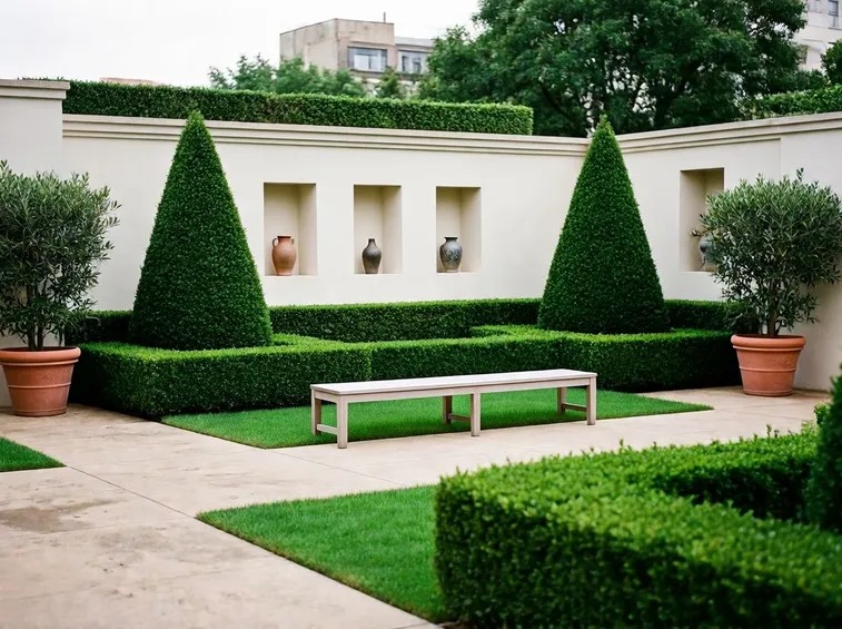 Mettere a punto giardino pensile