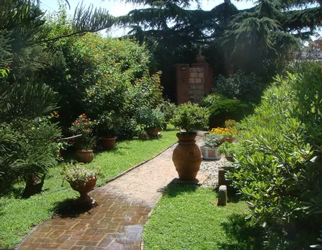 Un esempio di giardino ben progettato.