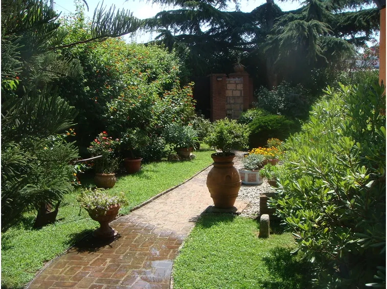 Un esempio di giardino ben progettato.