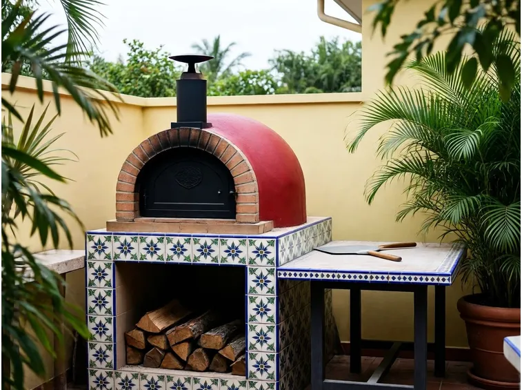 Forno in muratura prefabbricato