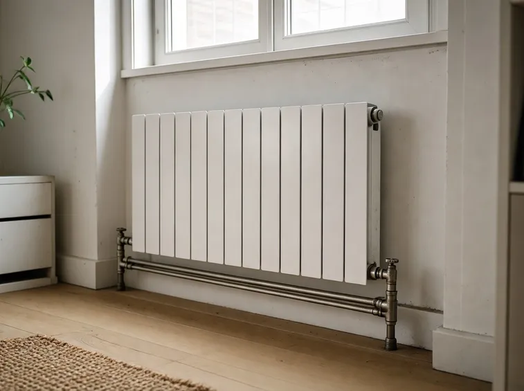 Termosifone installato a parete
