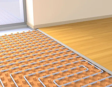 Installazione impianto a pavimento