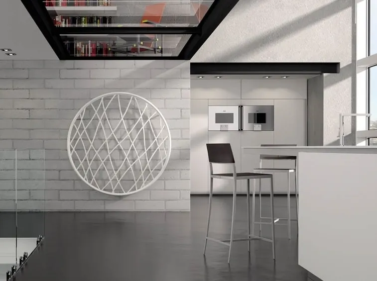 Radiatore di design in cucina