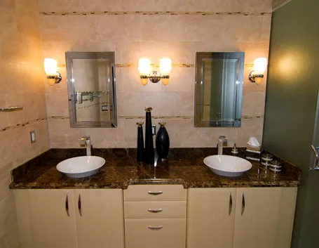 Esempio di illuminazione bagno