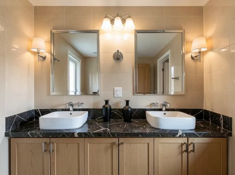 Esempio di illuminazione bagno