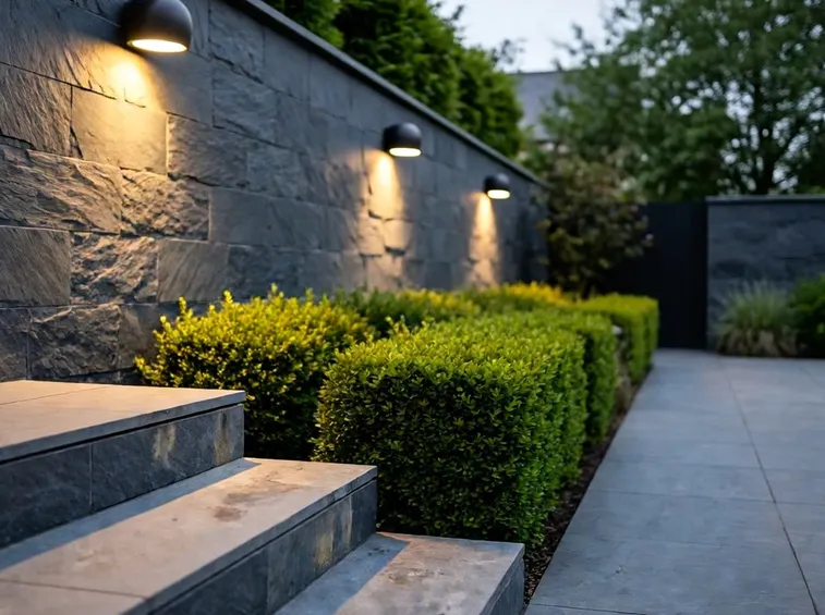 Esempio di illuminazione da giardino