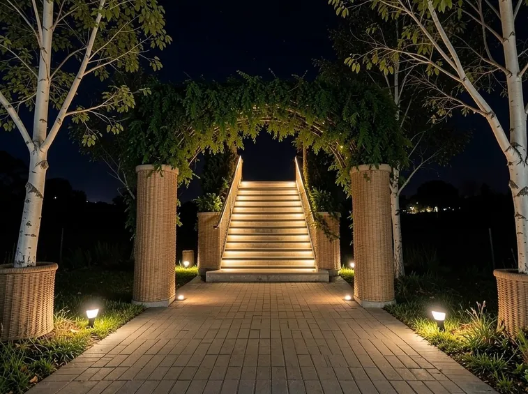 Vialetto illuminazione