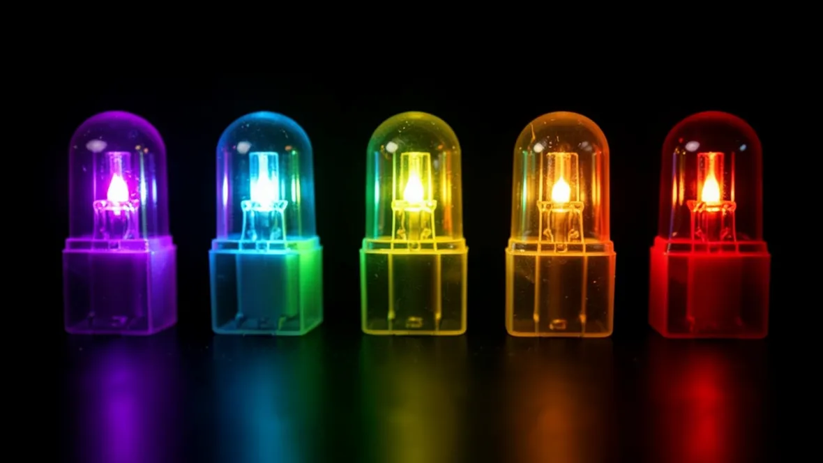 Led di diversi colori