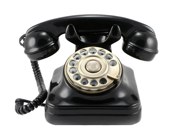 Un telefono fisso degli anni '70 è un tipico esempio di un duplex