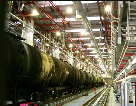 Impianto elettrico di una fabbrica