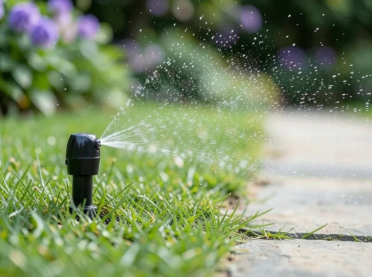 Impainto di irrigazione del giardino