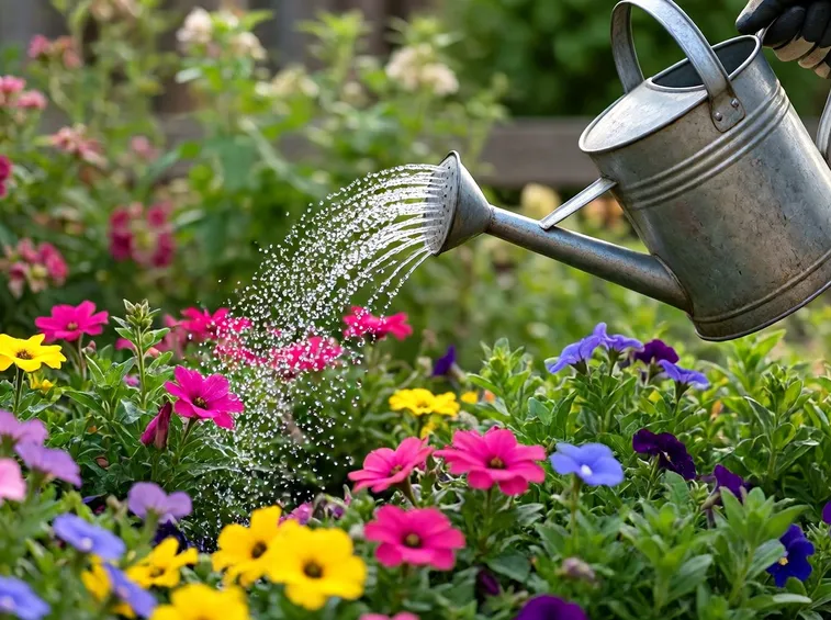 annaffiare fiori