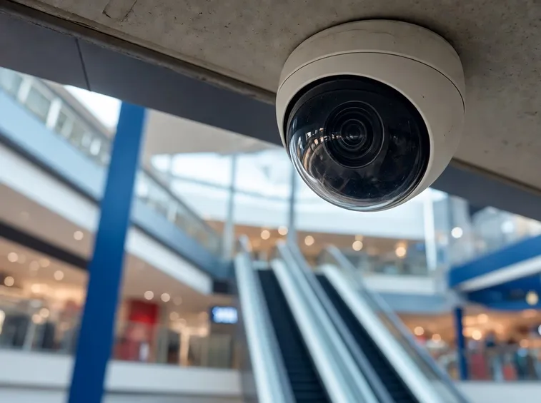 Videosorveglianza centro commerciale