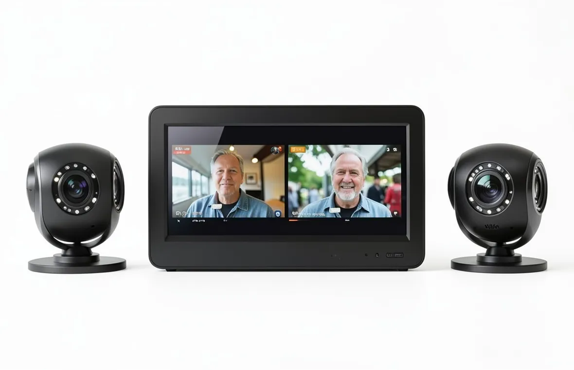 Kit di videosorveglianza wireless