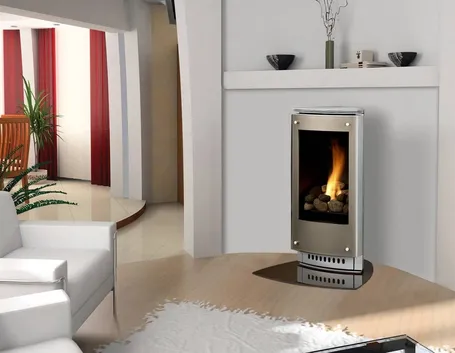 Esempio di stufa a gas moderna