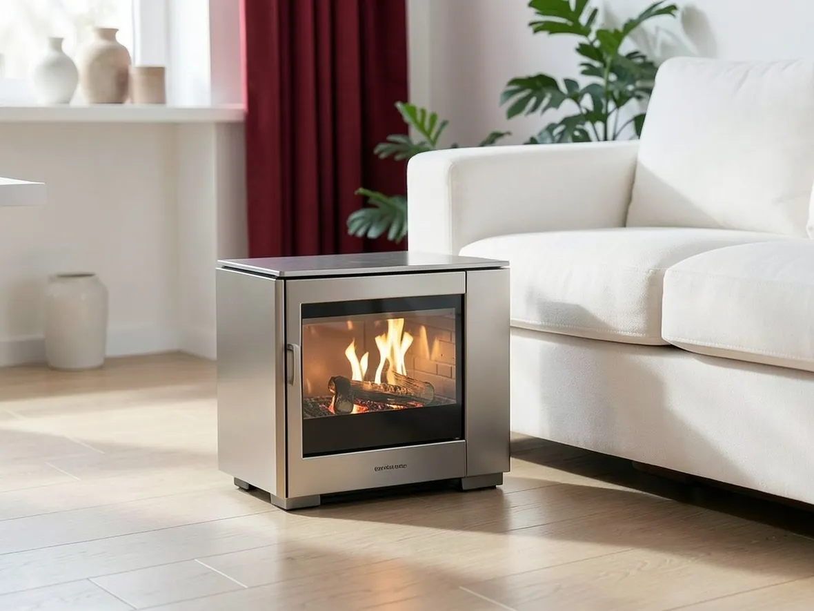 Esempio di stufa a gas moderna