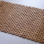 Tappeto in legno moderno