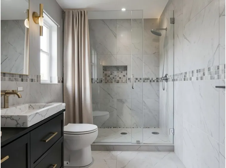 Esempio bagno con doccia