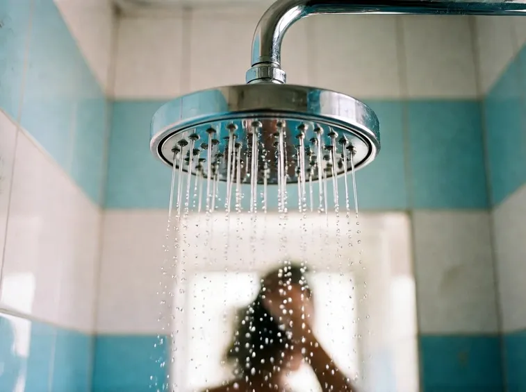 Getto d'acqua doccia