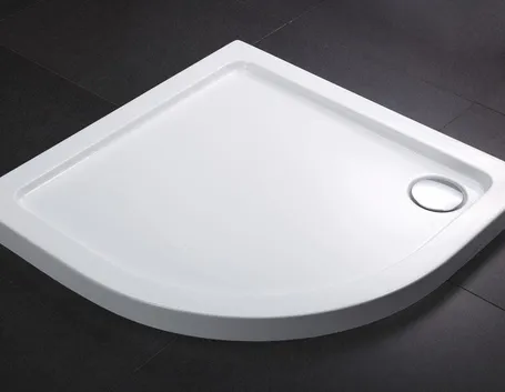 Piatto angolare semicircolare