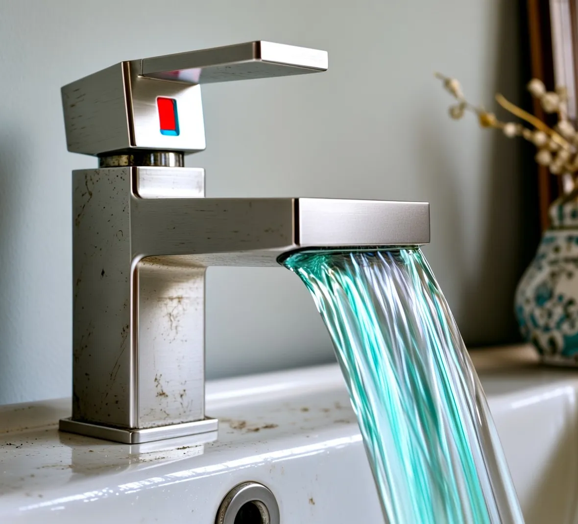 Rubinetteria bagno in acciaio