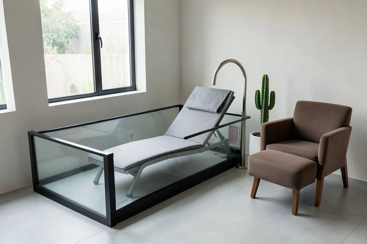 Vasca  in vetro Hoesch Water Lounge