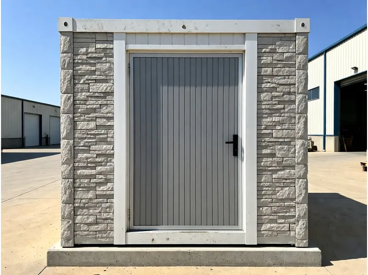 Box per auto prefabbricato