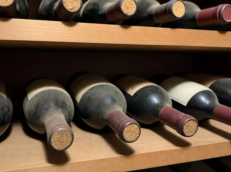 Conservazione del vino in cantina