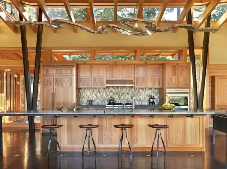 Casa in montagna cucina