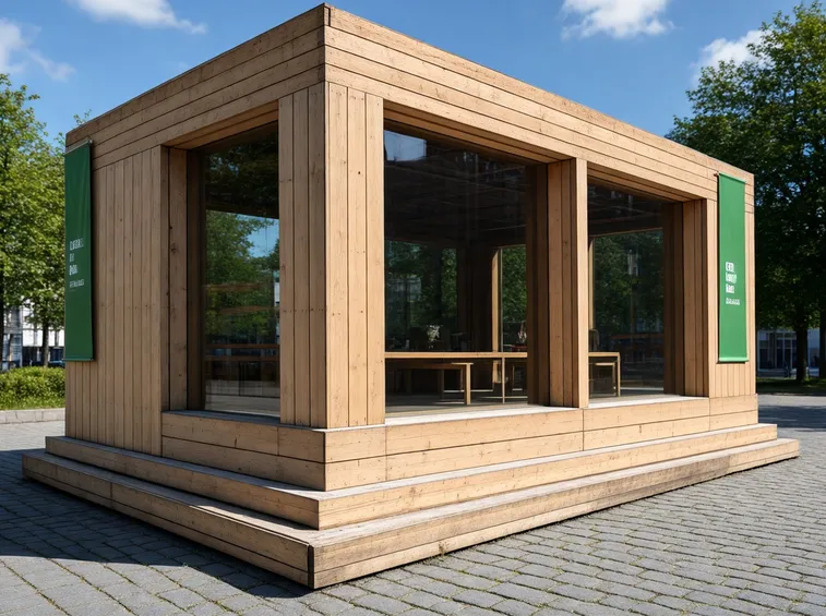 come si costruisce casa in pallet