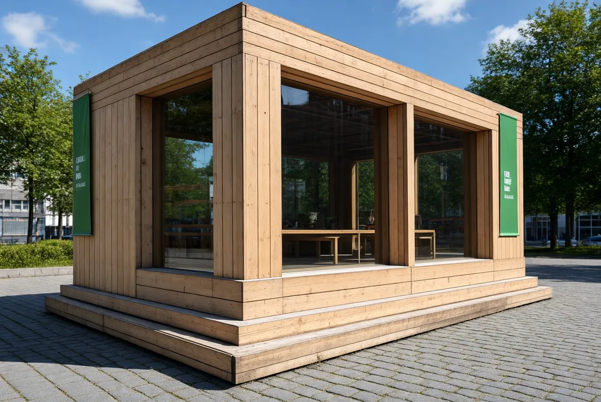 come si costruisce casa in pallet
