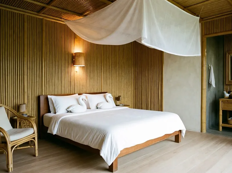 Casa antisismica in bamboo