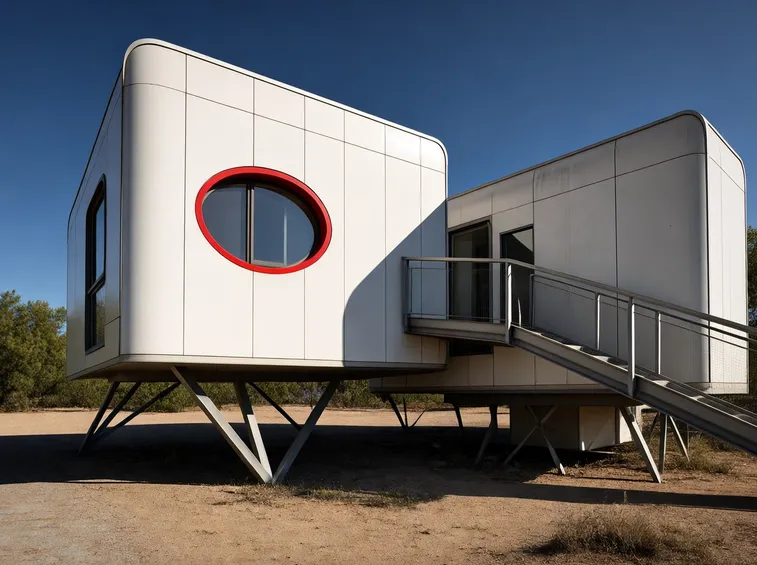 Casa attiva futuristica