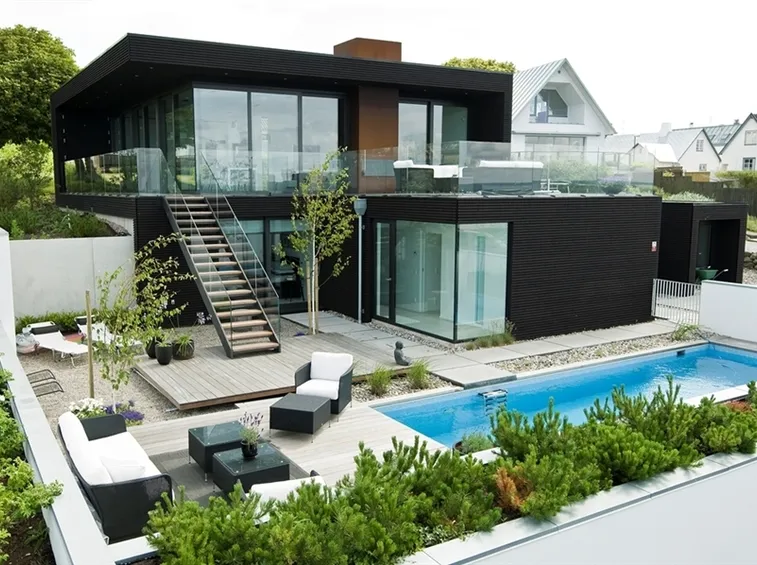 Casa piscina