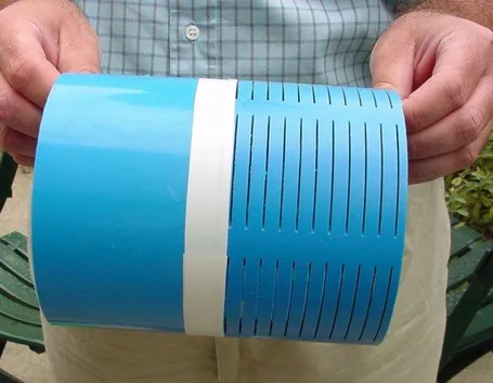 Riparazione tubo in pvc