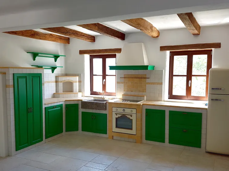 cucina in muratura
