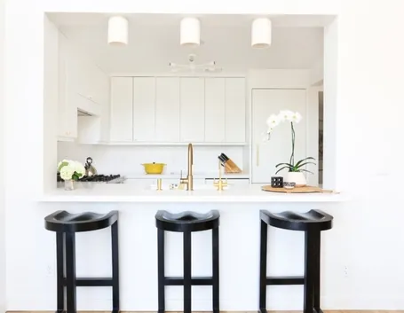 Cucina minimal total white