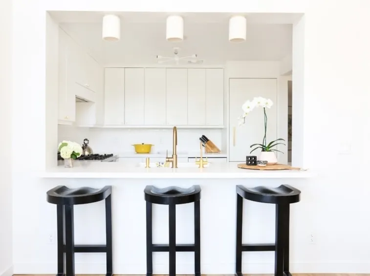 Cucina minimal total white