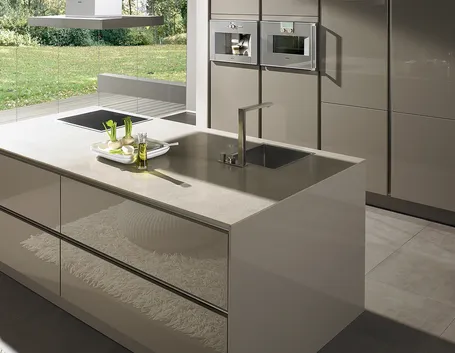 Cucina senza maniglie