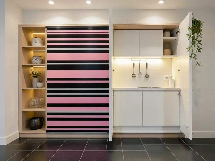 Cucina a scomparsa