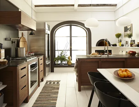 Cucina artigianale in legno