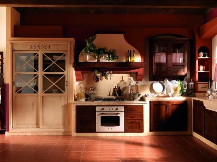 Cucina artigianale in muratura