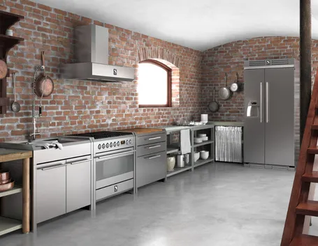 cucina moderna free standing