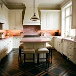 Una elegante cucina classica