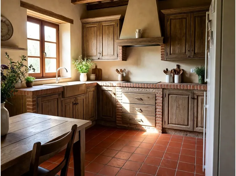Cucina in muratura