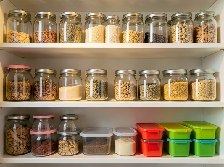 Organizzazione e ordine in dispensa