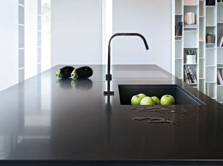 Piano cucina in quarzo
