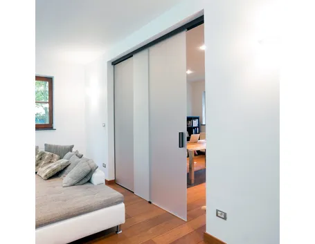 Porta scorrevole legno