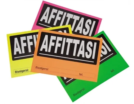 cartelli affitti