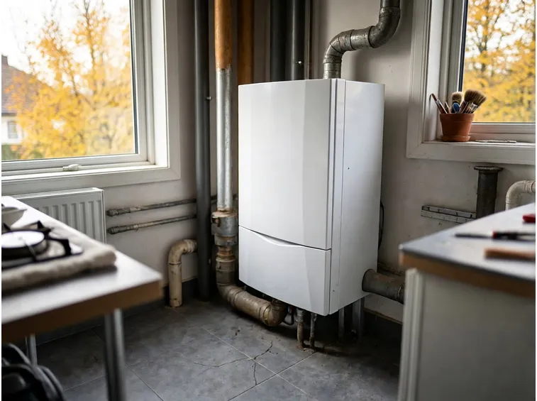 Caldaia, termosifoni e canna fumaria prima della riaccensione
